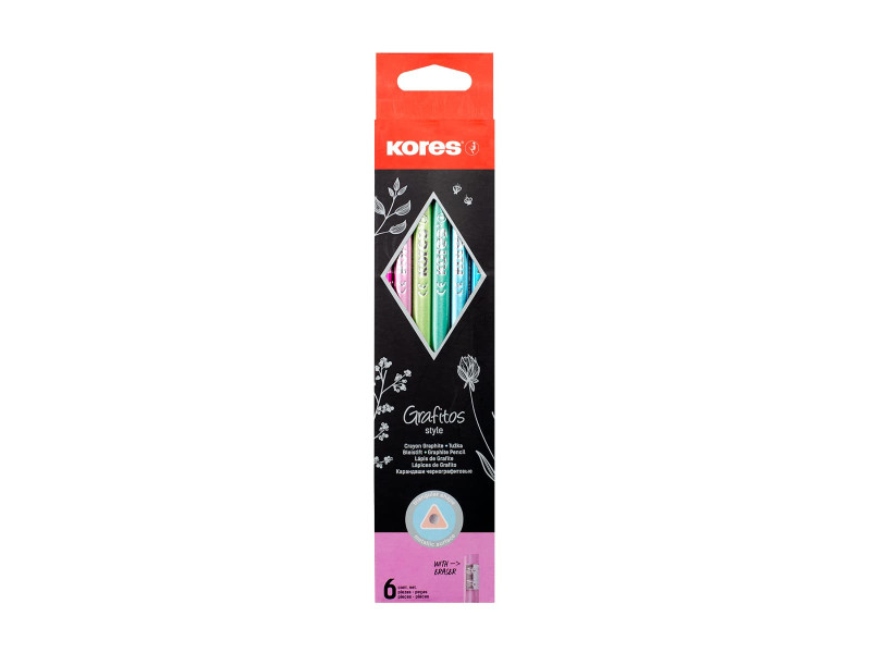 Kores Crayon à papier'Grafitos Style', degré de dureté: HB