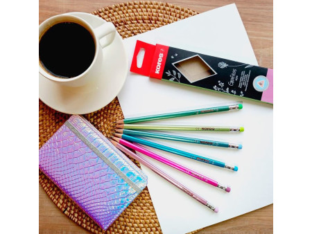 Kores Crayon à papier'Grafitos Style', degré de dureté: HB