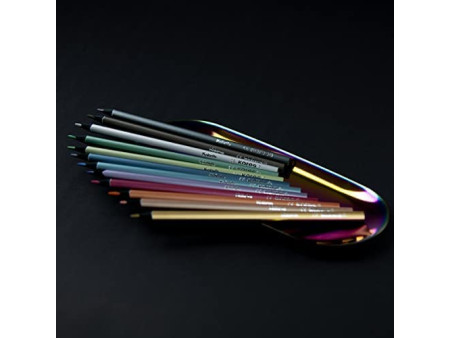 Kores Crayon de couleur 'Kolores Metallic Style', étui de 12