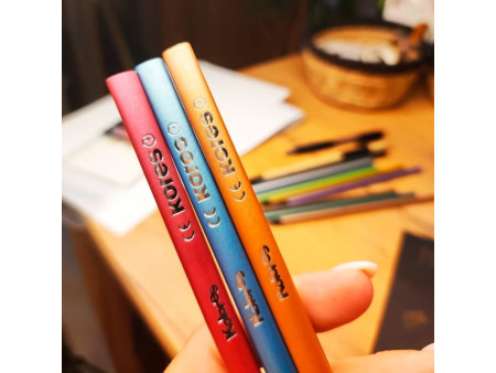 Kores Crayon de couleur 'Kolores Metallic Style', étui de 12