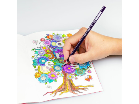 Kores Crayons de couleur triangulaires 'Hobby Koloring',