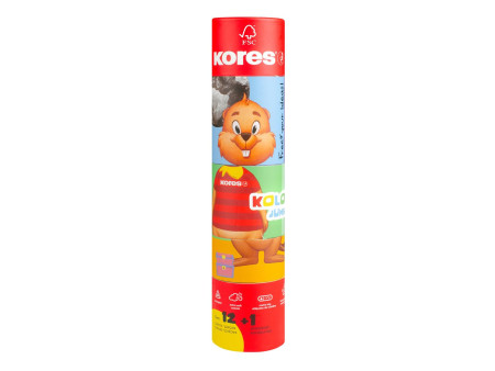 Kores Crayon de couleur 'Kolores JUMBO Twist & Turn', étui