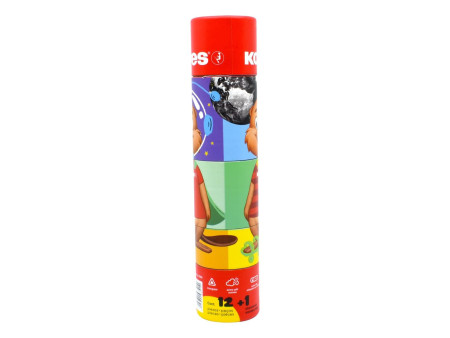 Kores Crayon de couleur 'Kolores JUMBO Twist & Turn', étui