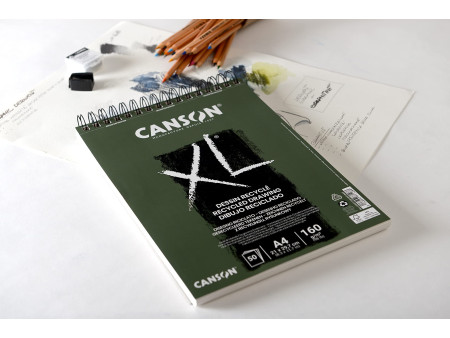 CANSON Bloc à croquis et études 'XL DESSIN RECYCLE', A4