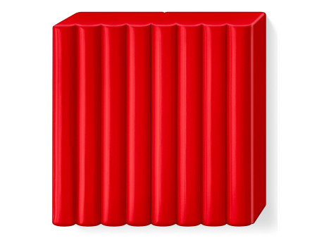 FIMO Pâte à modeler SOFT, à cuire, 57 g, rouge