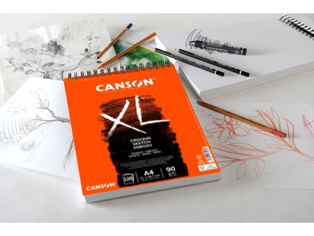 CANSON Bloc à croquis et esquisse 'XL CROQUIS', A4, 90 g/m2