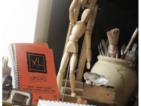CANSON Bloc à croquis et esquisse 'XL CROQUIS', A2, 90 g/m2