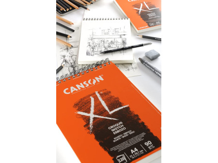 CANSON Bloc à croquis et esquisse 'XL CROQUIS', A3, 90 g/m2