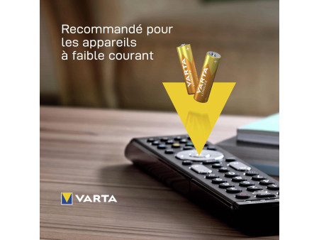 VARTA Pile alcaline Longlife, Mignon (AA), 12 pièces