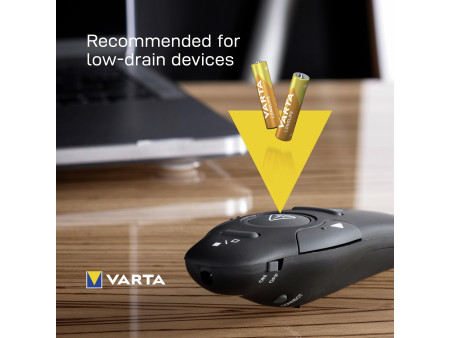 VARTA Pile alcaline Longlife, Micro (AAA), 12 pièces