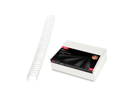 GBC Peigne à relier métal WireBind, A4, 34 boucles, 9,5 mm