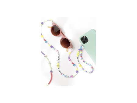 folia Kit de perles Phone Charms RAINBOW SMILE, 349 pièces