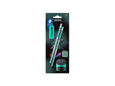 STAEDTLER Kit d'écriture NORIX, 4 pièces, corail
