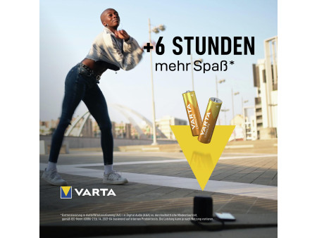 VARTA Pile alcaline Longlife, Mignon (AA), 24 pièces