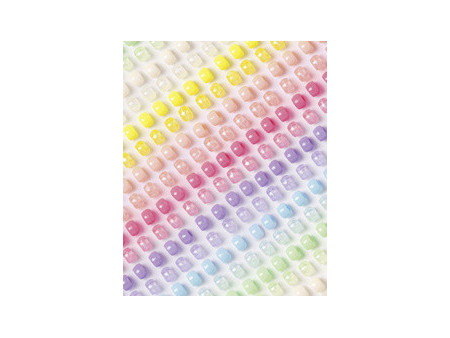 folia Mélange de perles en plastique BASIC, Jumbobox, 500 g