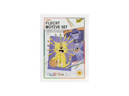 folia Motifs à tresser Safari, 225 pièces