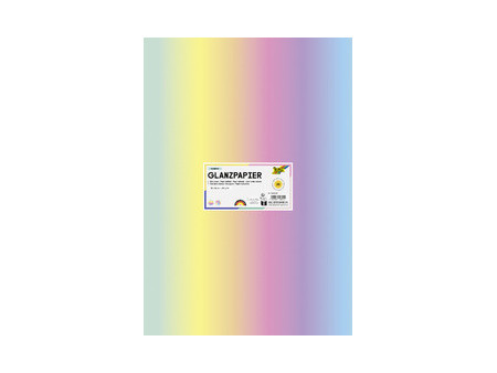 folia Papier brillant Rainbow, 350 x 500 mm, 100 g/m2