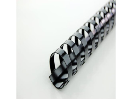 GBC Peigne à relier en plastique CombBind, A4, 14 mm, noir