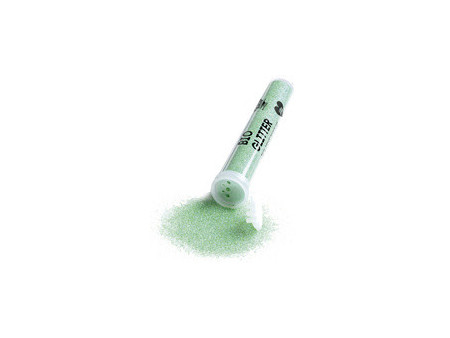 folia Paillettes Bio Glitter, tube, 10 g, menthe irisé