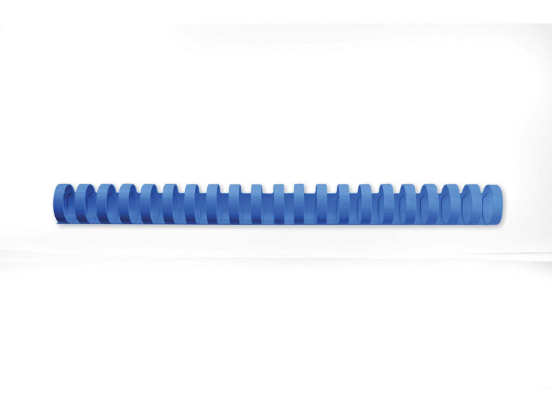 GBC Peigne à relier en plastique CombBind, A4, 25 mm, bleu