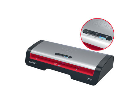 GBC Plastifieuse 250, jusqu'au format A4, noir/argent/rouge