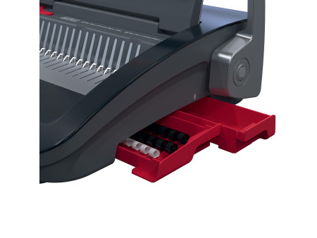 GBC Perforelieuse CombBind CB20, noir/rouge/argent