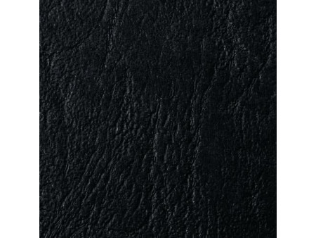 GBC Couverture de reliure Grain cuir, A4, 250 g/m2, noir