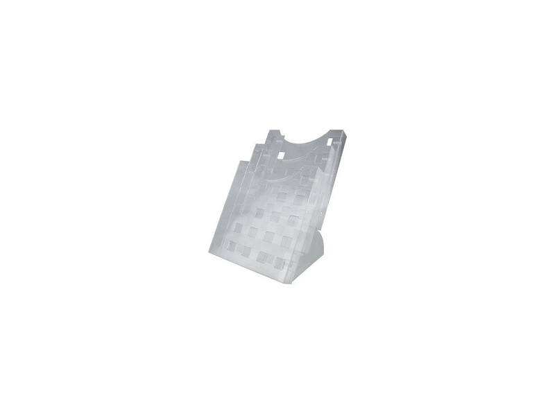 helit Porte-brochures de table 'the step grid', transparent