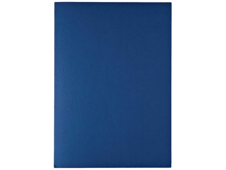 GBC Couverture de reliure grain cuir, A4, bleu royal