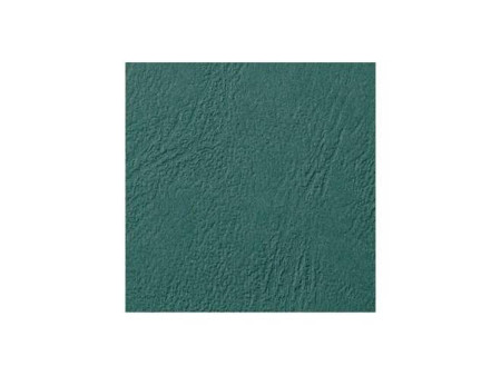 GBC Couverture de reliure grain cuir, A4, vert foncé