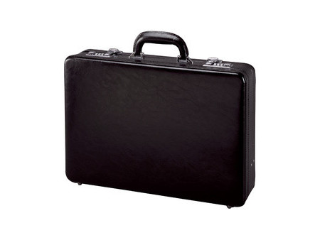 Alassio Attaché-case TAORMINA, cuir, noir