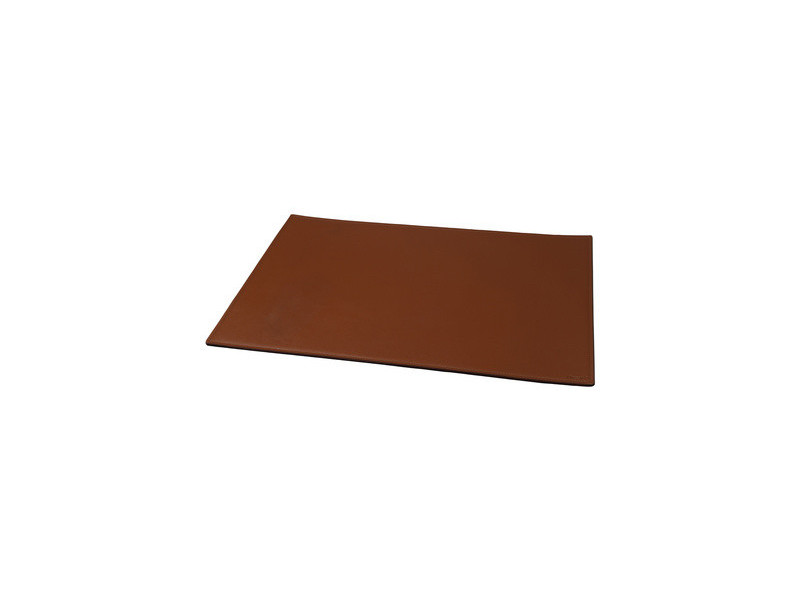 Alassio Sous-main, cuir véritable, cognac