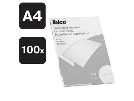 ibico Basics Pochette de plastification, A4, 150 microns