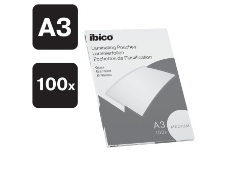 ibico Basics Pochette de plastification, A3, 200 microns