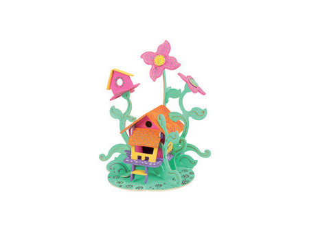 Marabu KiDS Puzzle 3D 'Maison des fées', 43 pièces