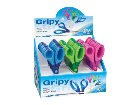 WEDO Ciseaux de bricolage Gripy, pointu, longueur: 130 mm