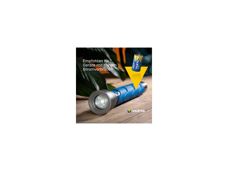 VARTA Pile alcaline Longlife Power, Mono (D), par 2