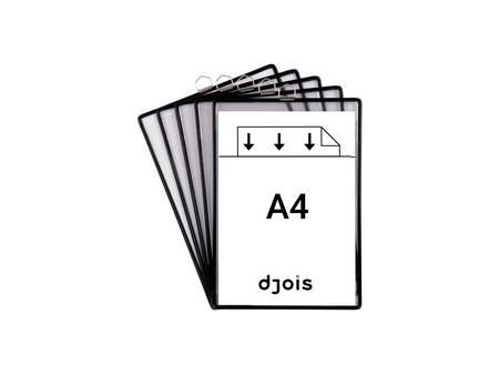 djois by tarifold Poche à anse, format A4, vertical, rouge