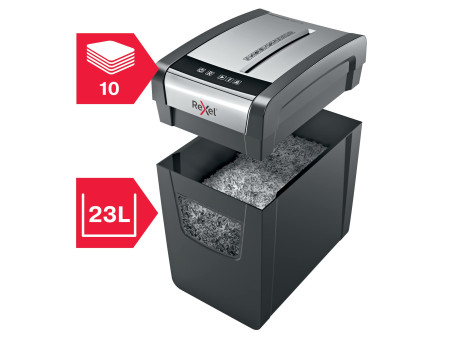 Rexel Destructeur de documents Momentum X410-SL, particules