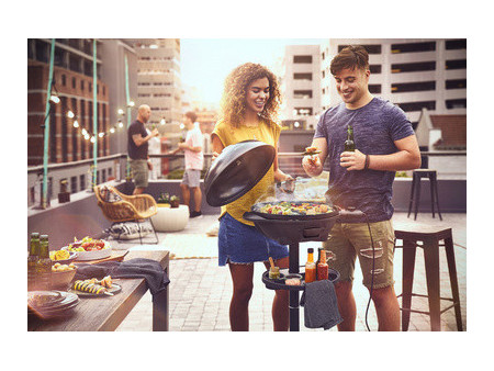 SEVERIN Grill barbecue PG 8541, avec couvercle, 2000 watts