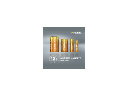 VARTA Pile alcaline Longlife, Baby (C/LR14), par 2