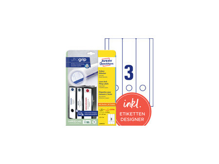 AVERY Zweckform Etiquette pour dos de classeur, vert
