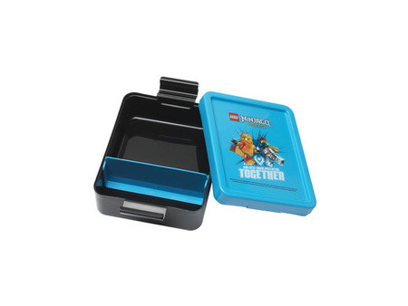 LEGO Boîte à goûter LUNCH BOX NINJAGO, bleu/noir