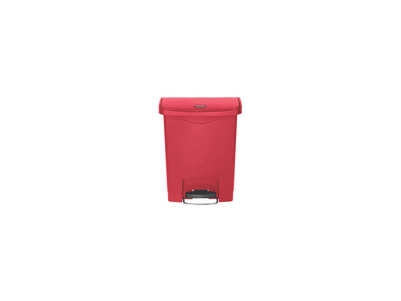 Rubbermaid Collecteur à pédale Slim Jim, 30 litres, noir