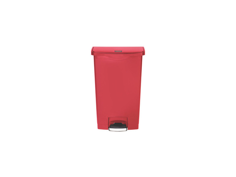 Rubbermaid Collecteur à pédale Slim Jim, 68 litres, noir