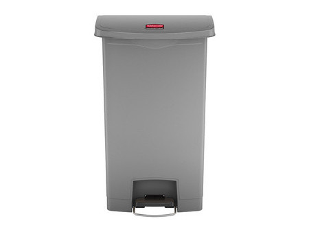Rubbermaid Collecteur à pédale Slim Jim, 68 litres, noir