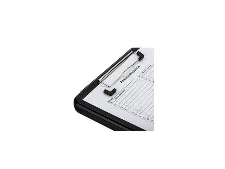 Läufer Porte-bloc à pince avec compartiment de rangement, A4