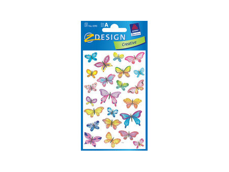 AVERY Zweckform Sticker ZDesign 'papillons'