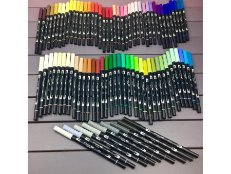 Tombow Feutre double pointe 'DUAL BRUSH PEN ABT', mint