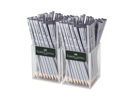 FABER-CASTELL Crayon GRIP 2001, dans un pot